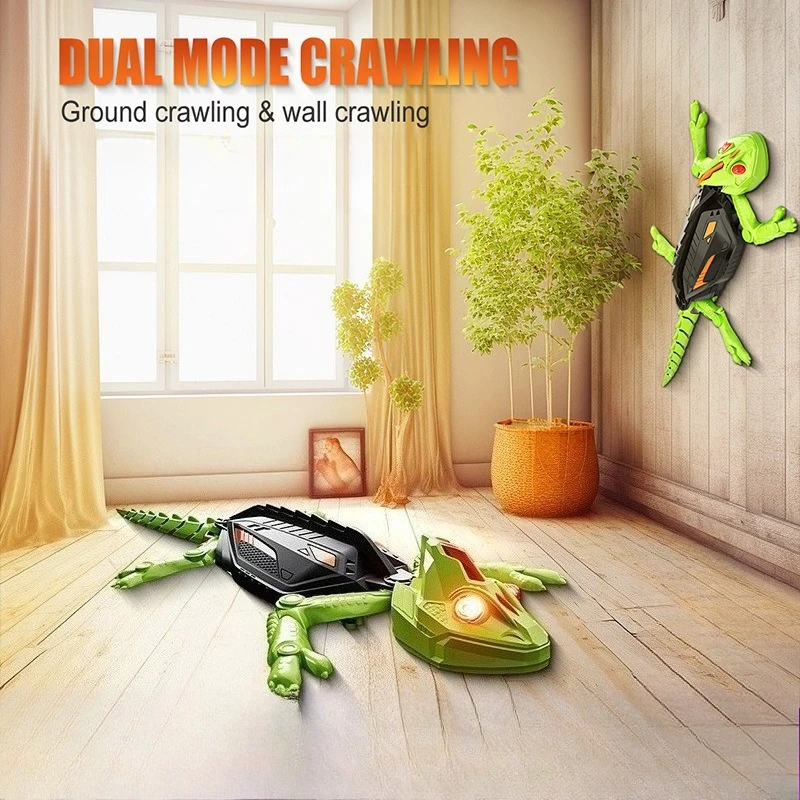 

Игрушка-робот геккон с дистанционным управлением для скалолазания на стене для детей, перезаряжаемая, рождественский подарок, дизайн против падения, простота в эксплуатации