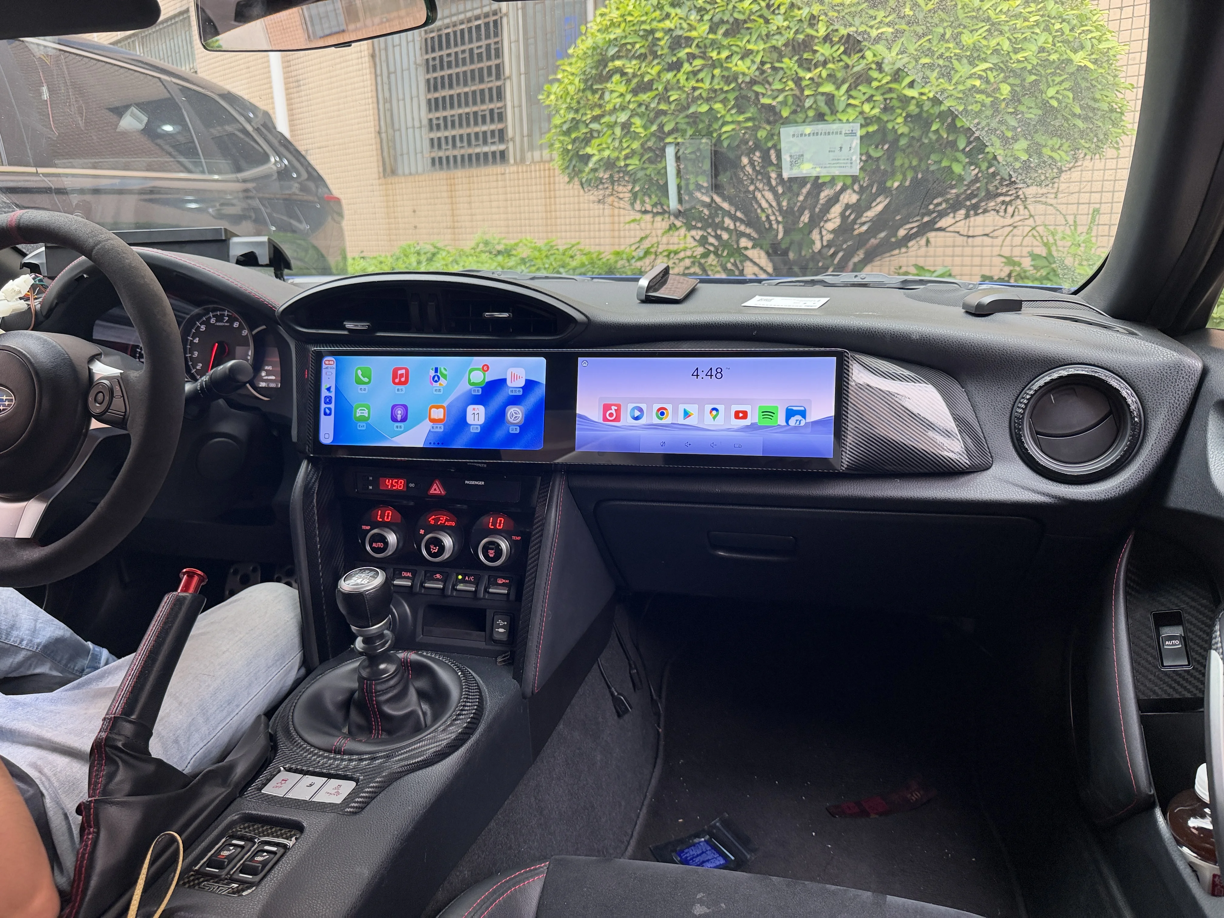 

12.3-дюймовый сенсорный экран для Toyota 86 Subaru BRZ 2012-2021, Android 13, автомобильная магнитола с GPS, мультимедийный проигрыватель, CarPlay, головное устройство
