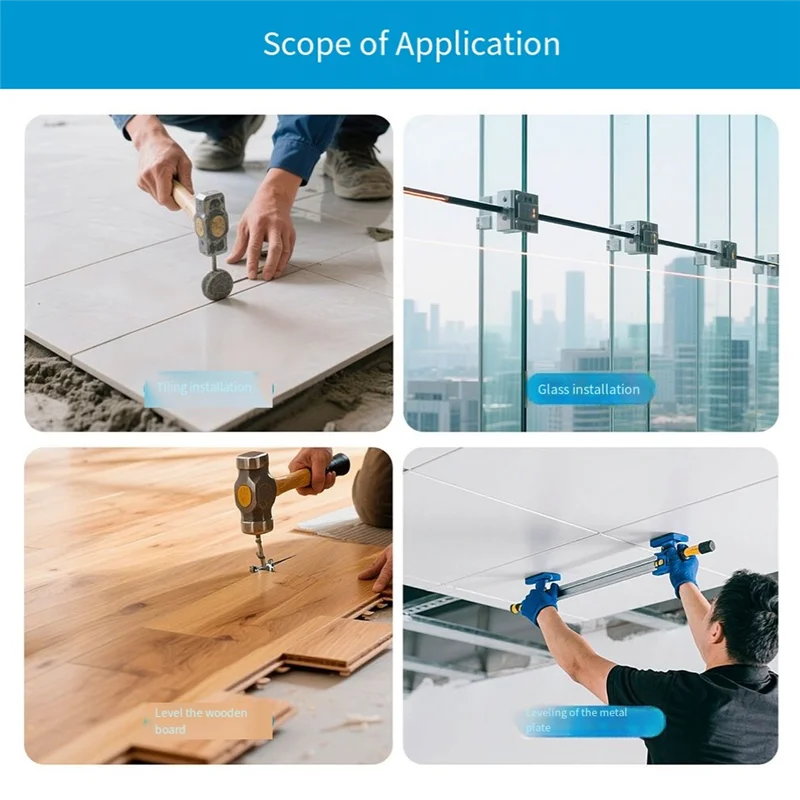 Empalmador del sistema de nivelación de azulejos de mármol con ventosa AT19 para instalación de herramientas de ajuste de azulejos de pared