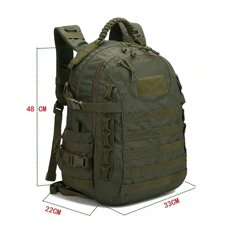 Outdoor Tactical Backpack Men\'S Assault Backpack Attack Bag Men\'S Camouflage Bag Mountaineering Bag Wear-Resistant