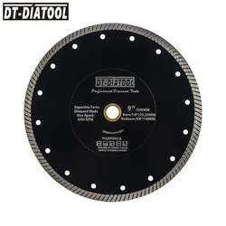 DT-DIATOOL Diamond Cutting Disc 1pc Dia 180-250mm For Tile Porcelain Marble Ceramic Stone Angle Grinder Diamond Saw Blade