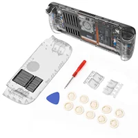 Accesorios de juego para Steam Deck, placa frontal de repuesto personalizada, carcasa de placa trasera para consola LCD Steam Deck, novedad