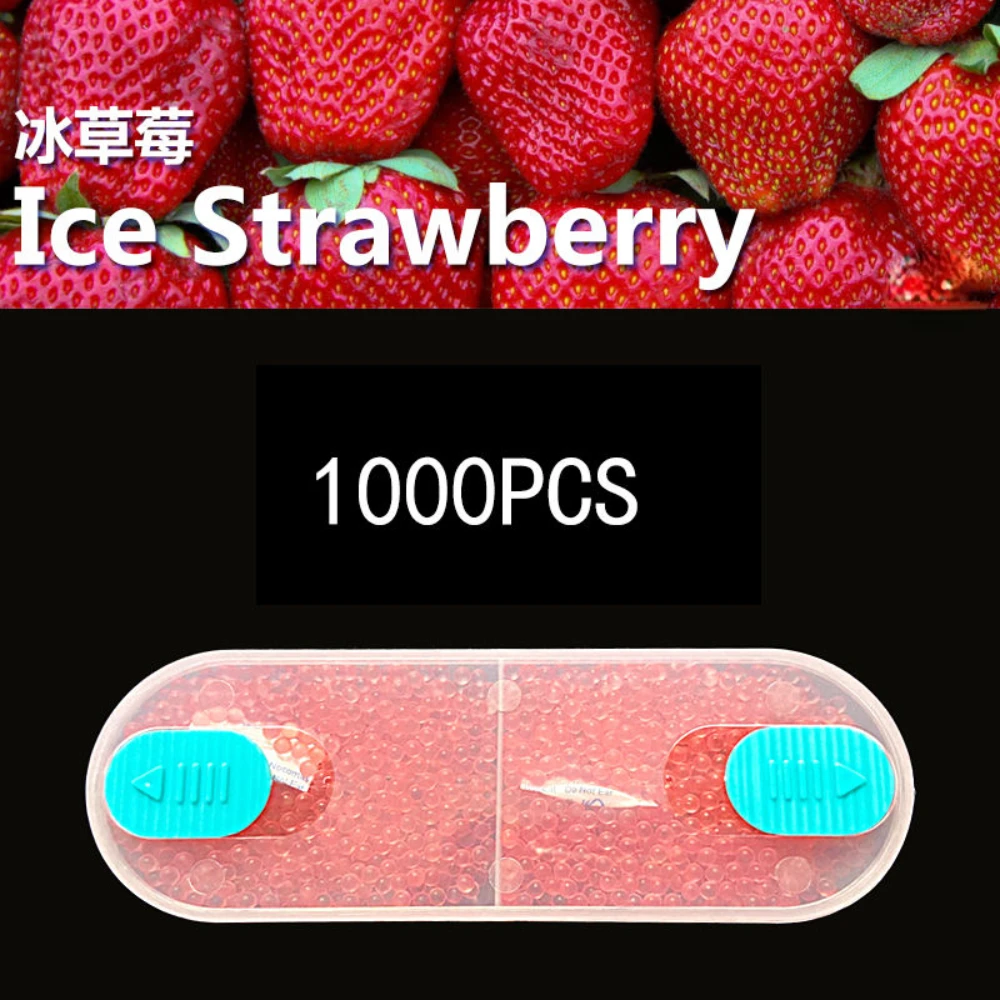 

100pcs-2000pcs New 2025 DIY Tobacco Accessories Fried Beads Multi-flavor Quantity Sales Refill Ice strawberries Series 6981C