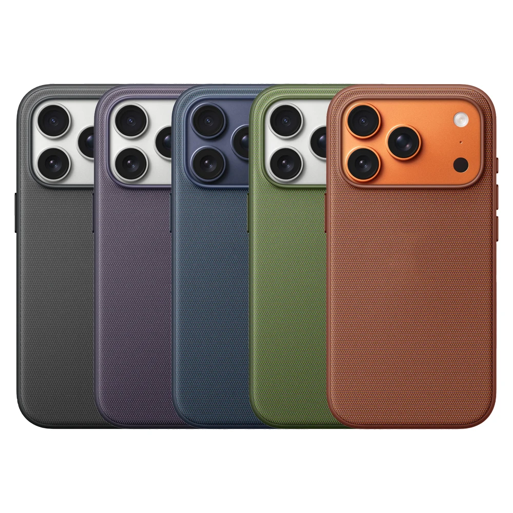 Étui tissé de haute qualité à technologie originale pour iPhone 12 13 14 15 16 17 Pro Max Air, officiel, compatible MagSafe, protection magnétique