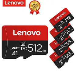 Lenovo-Carte mémoire haute vitesse pour Nintendo Switch, 2 To, 128 Go, Classe 10, V60, 1 To, Mini SD, 512 Go, Micro TF, 256 Go