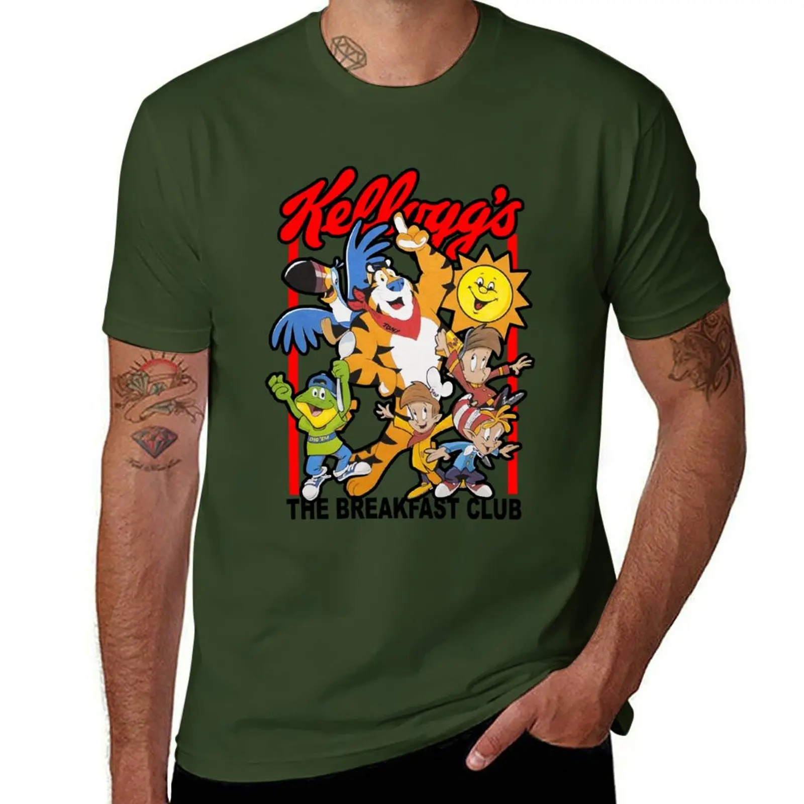 Kellogg's Breakfast Club 企業ヴィンテージTシャツ LKellogg's