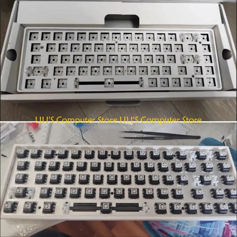 A52B Mute Foam Silencers Pad Switches Sound Dampeners แผ่นรองพื้นรองพื้น Soft Landing Dimples ฟองน้ำสำหรับคีย์บอร์ดเชิงกล