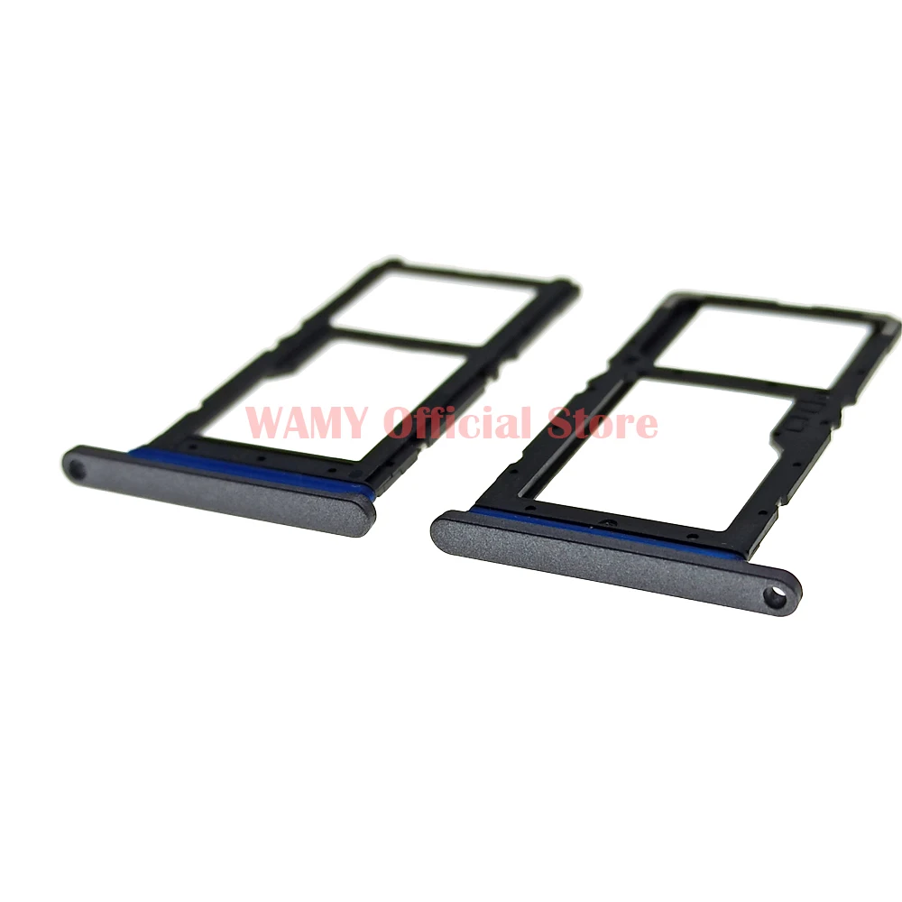 WAMY New SIM Card Tray + Micro SD Card Tray Socket Holder For Lenovo Tab M10 Plus TB-X606F TB-X606X