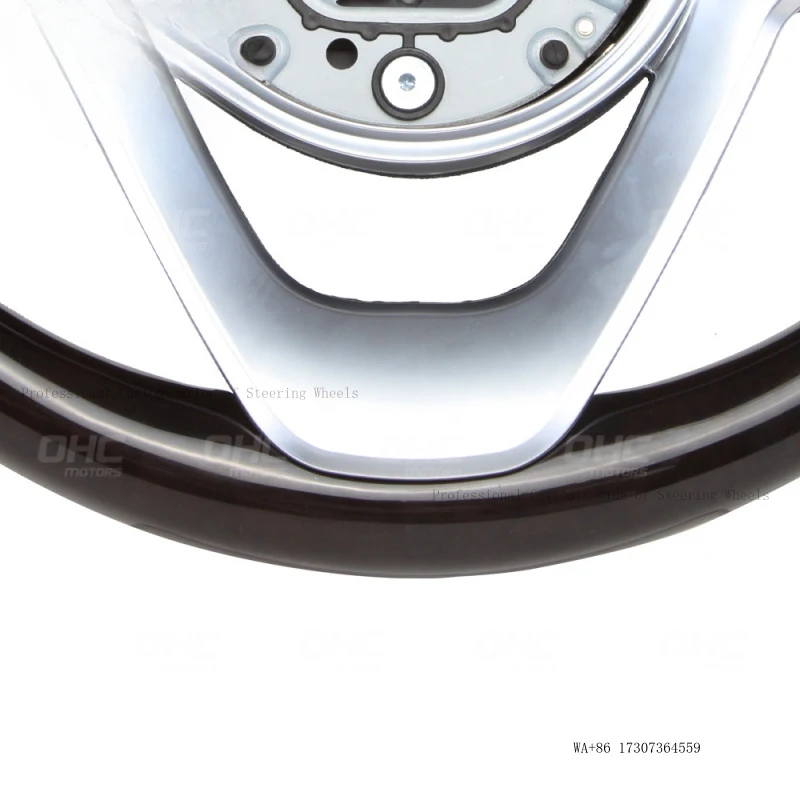 Suitable for Mercedes-Benz Maybach S-Class car leather and wood steering wheel assembly modification, converting the old steerin