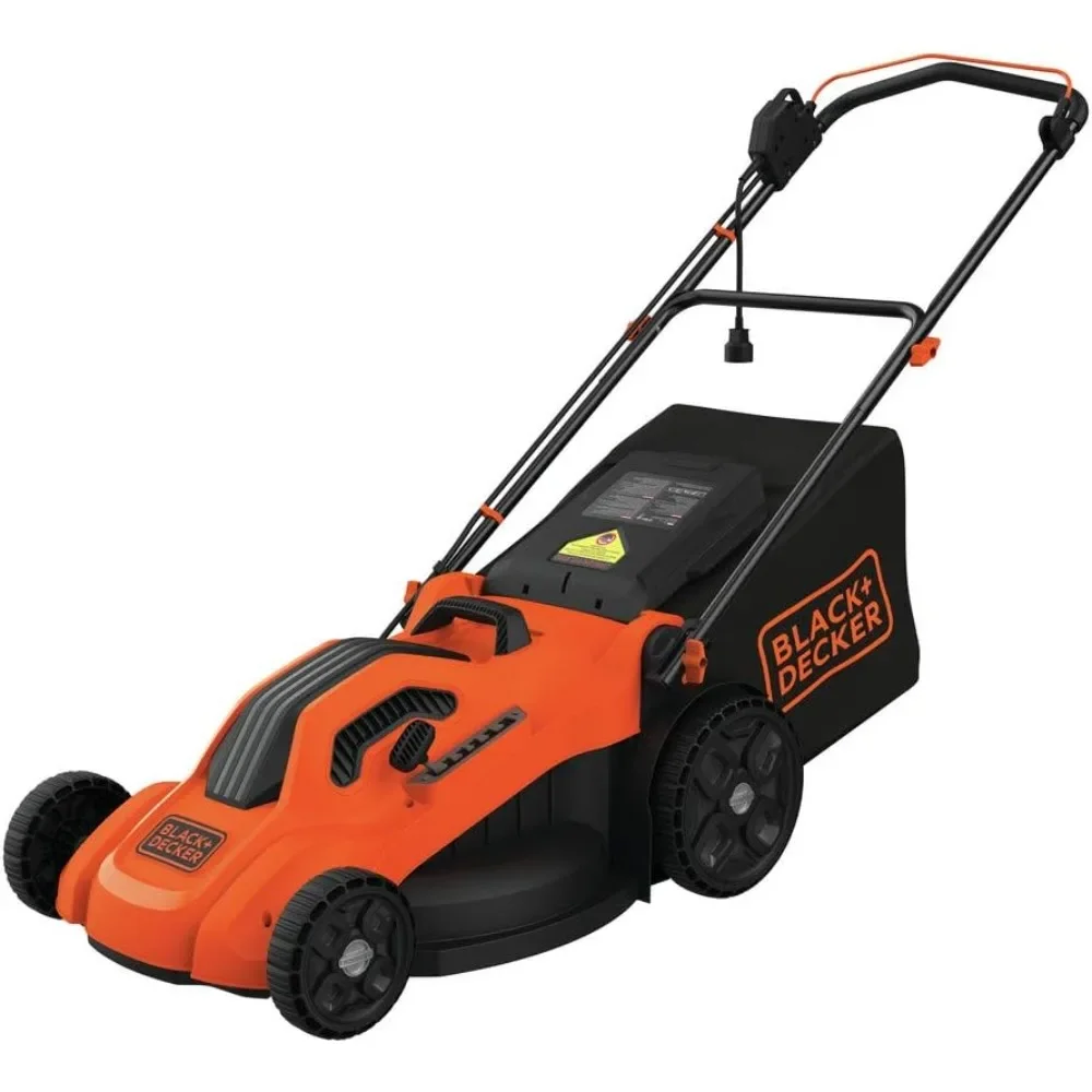 

Electric Lawn Mower, 13-Amp, Corded (BEMW213), 20", Orange