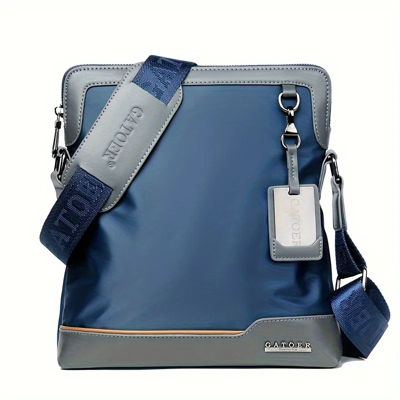 حقيبة كتف رجالية أنيقة من القماش الراقية، هدية مكررة للأقارب الذكور والأصدقاء.