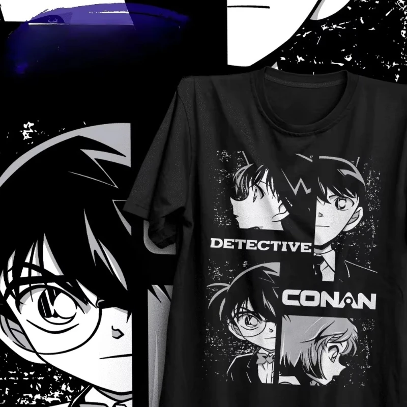 Détective Conan T-shirt Anime amant bande dessinée cadeau femmes Vêtements Vintage Goth gothique Vêtements Manga Harajuku personnalité Y2K