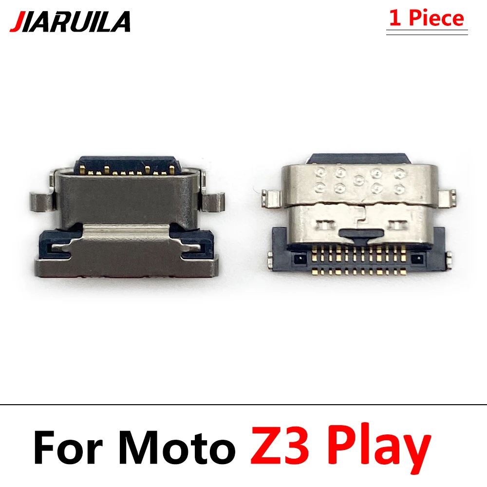 10 Pçs/lote Carregador Micro USB Carregamento Porto Doca Conector Soquete Para Motorola Moto Z3 Z2 Play Z3play