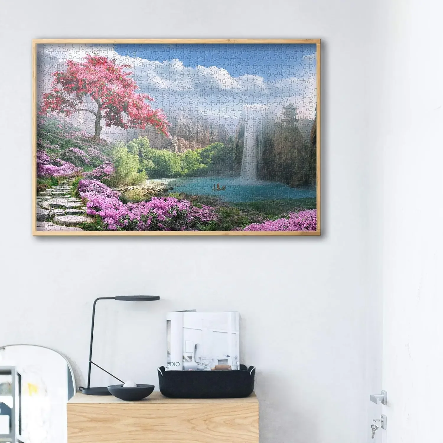 Mappa del paesaggio 1314/520/120/1000/500/300 pezzi Puzzle Giochi di attività familiari impegnativi per sala giochi Camera da letto Soggiorno