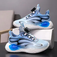 

Children Shoes Boy Sneaker 2024 New Fashion School Tennis Casual Sports Sneaker Breathable Basketball Boy Shoes 4 To 12 Years