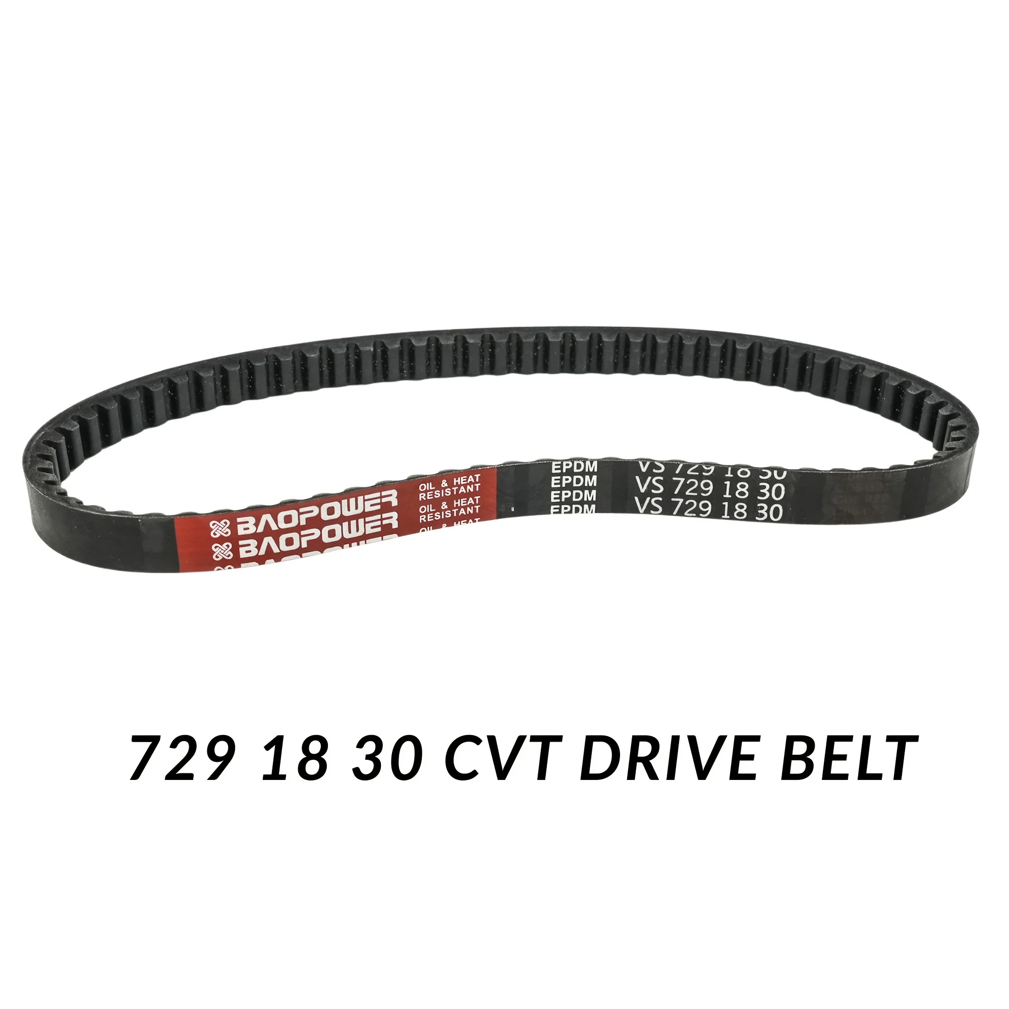 Correa de Transmisión CVT 729-18-30 para Scooter GY6 49cc 50cc 139QMB, Motor de Caja Larga, Roketa, JMSTAR, Taotao, Jonway, Baja, Tank Scooter