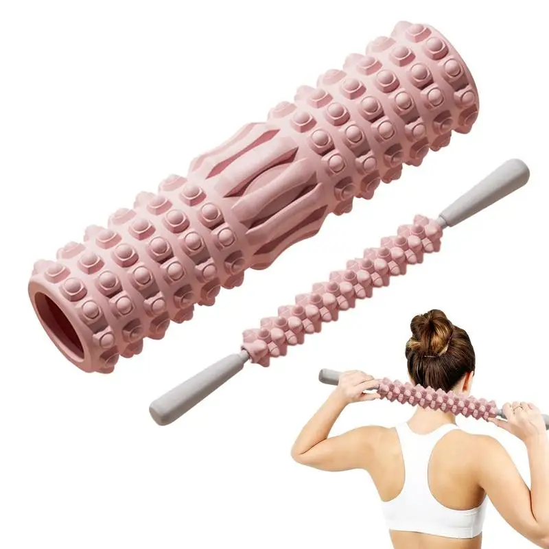 Gym Fitness Yoga Foam Roller Pilates Yoga Exercise Back Muscle Massage Roller Stretching Exercise Yoga Fitness Training Roller