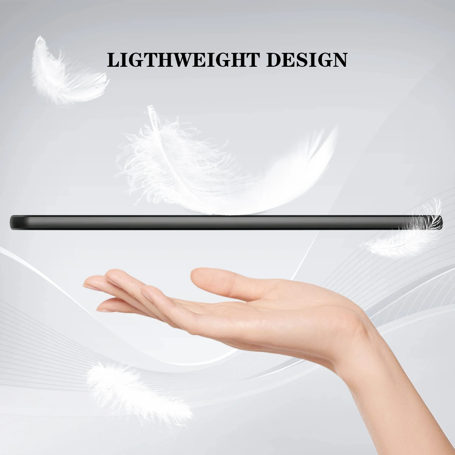 Custodia tablet per OnePlus Pad Go Case Pad 2 12.1 OnePlus Pad Lite Cover da 11 pollici Custodia morbida antiurto in silicone TPU nero Anti-goccia