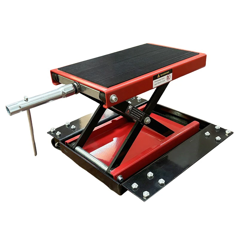 Multi Directional 1100lb Powerful Universal Mini Scissor Lift Parking Frame Hydraulic Vehicle Equipment Motorcycle Engine Stand