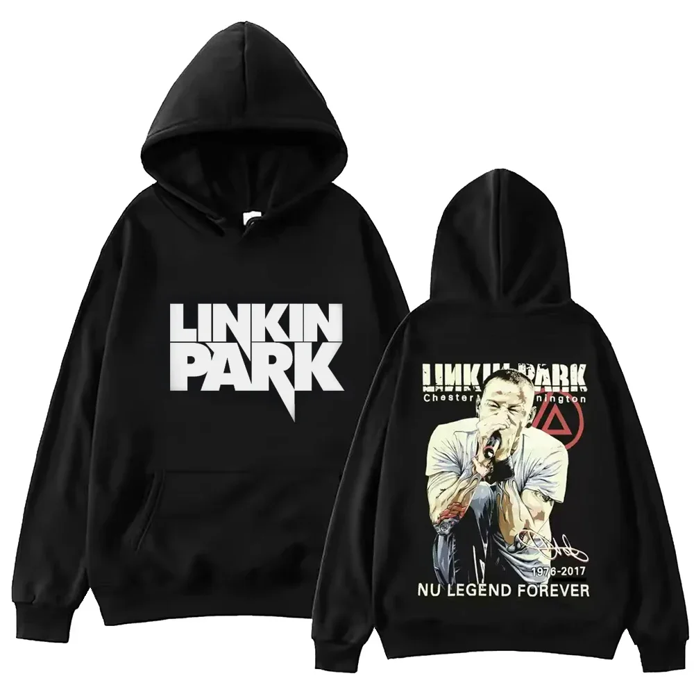 Herbst Winter European American Rock Meteor Temple Meteora Linkin Park Linkin Park Band Hoodies Pullover Jacke Trendy und locker