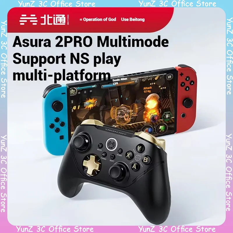 

Betop Beitong Asura 2pro Multimode Wireless Bluetooth Gamepad Controller Hall Trigge Mechanical Buttons For Switch/Pc/Tv/Box Ios