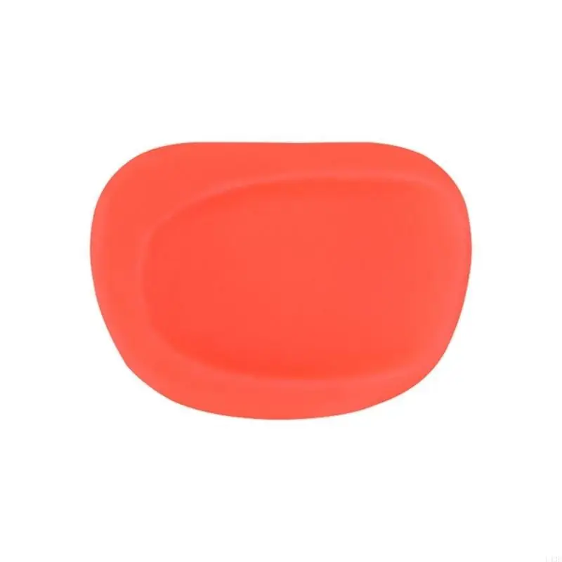 3pcs/set Guitar Pick Non Slip Grip Silicone Guitar Pick Grip Guitar Pick Cork Grips for Better Grip White/Red/Gray 