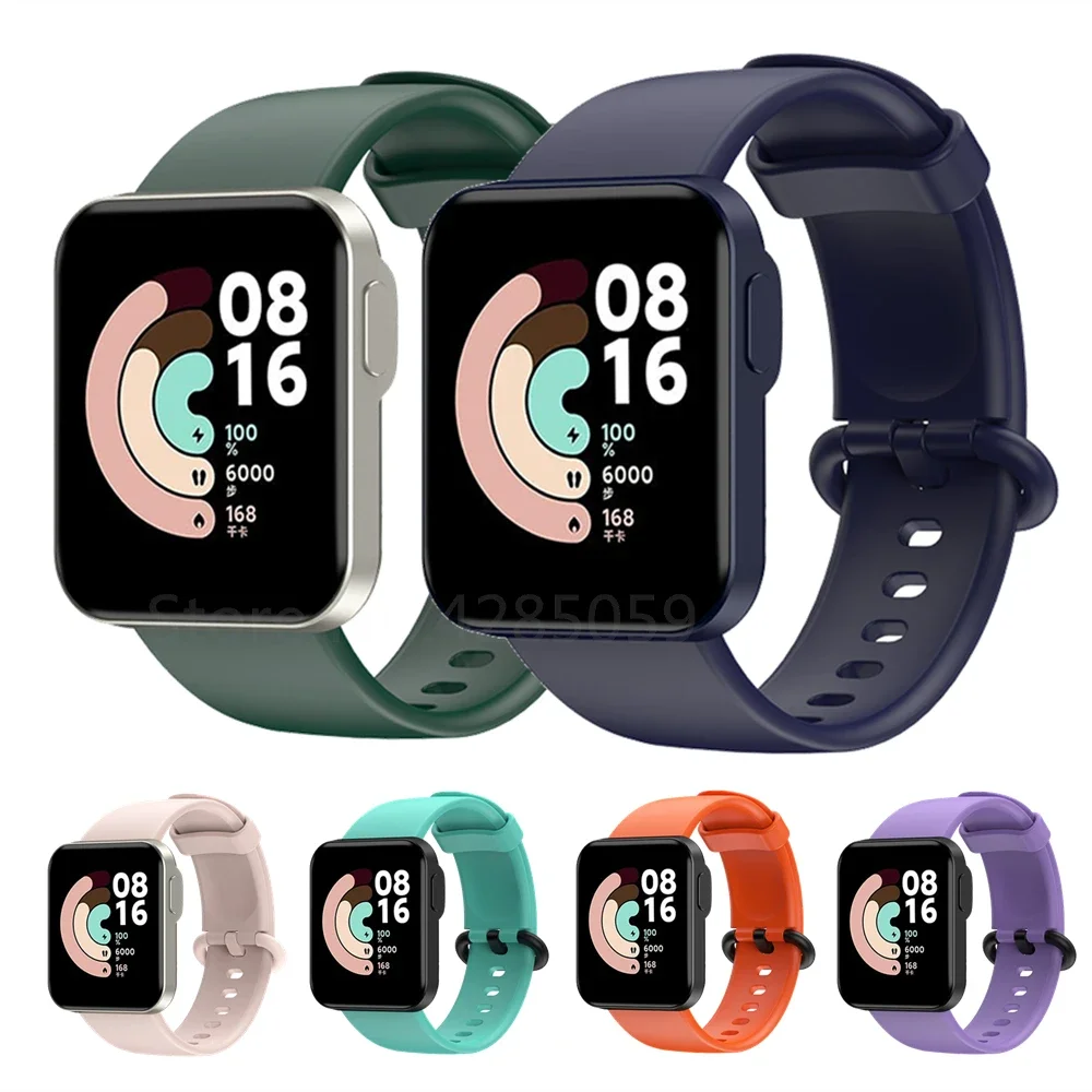 Sport Silikon Armband Uhr Band Für Redmi Uhr Armband Armband Armband Zubehör Für Xiaomi Mi Uhr Lite Straps Correa