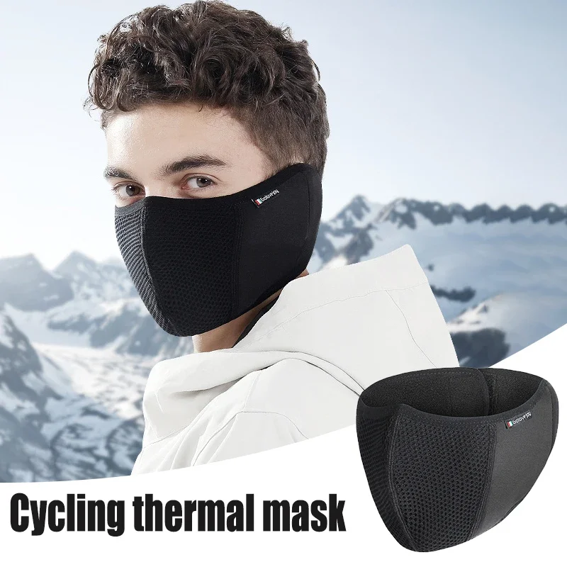 

Winter Warm Austrian Velvet Plus Velvet Dustproof Windproof Balaclava Riding Mask for Outdoor Cycling Skiing Face Cover