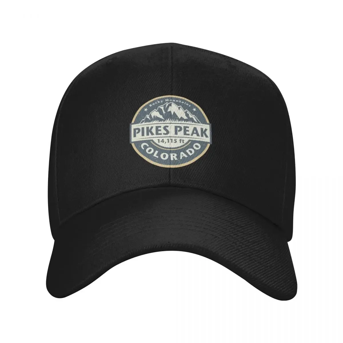 Pikes Peak, Colorado Baseball Cap Sun Hat For Children Christmas Hat Military Cap Man Women Men's