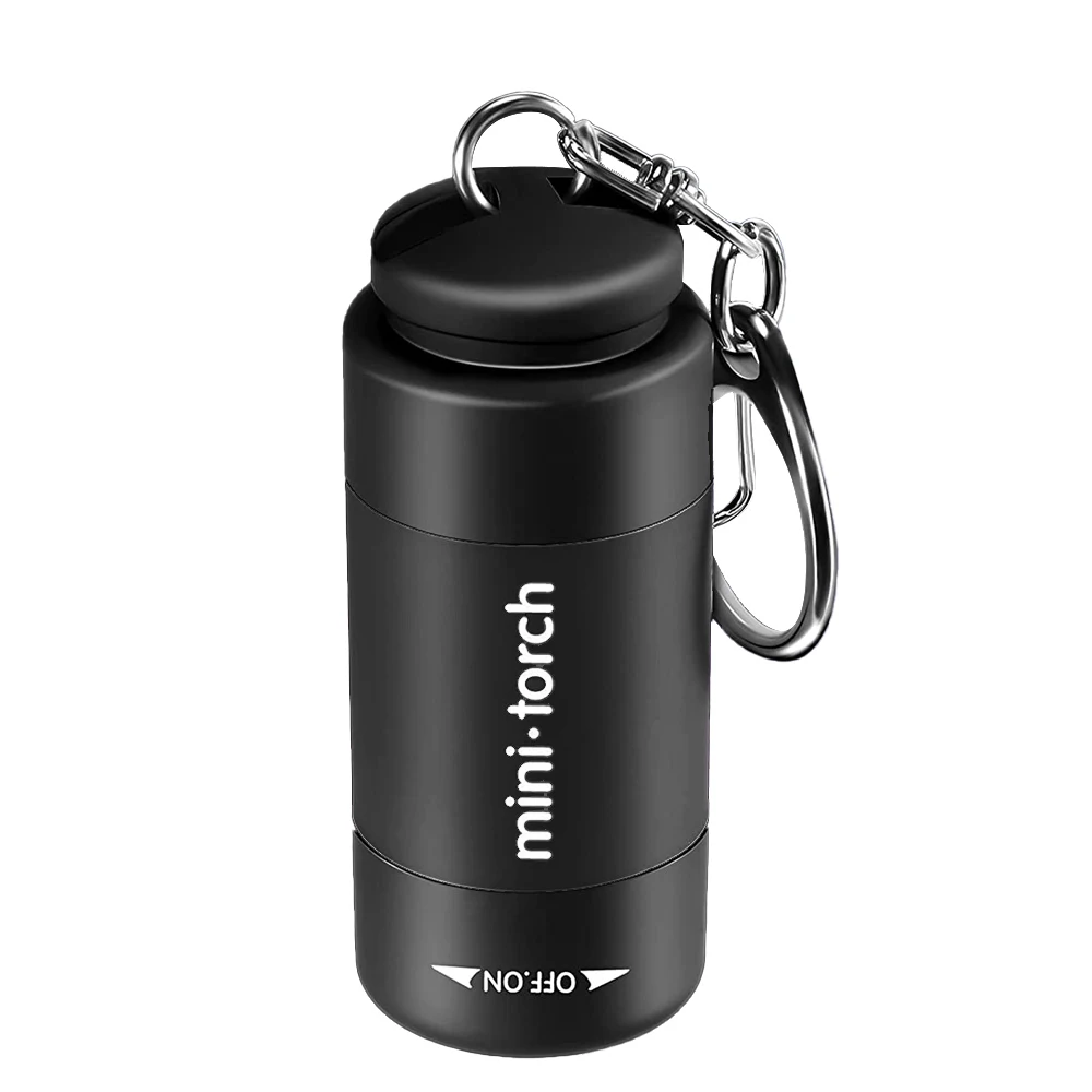 USB oplaadbare LED multifunctionele sterke lichte zak sleutelhanger zaklamp waterdichte buiten wandelen camping mini zaklamp