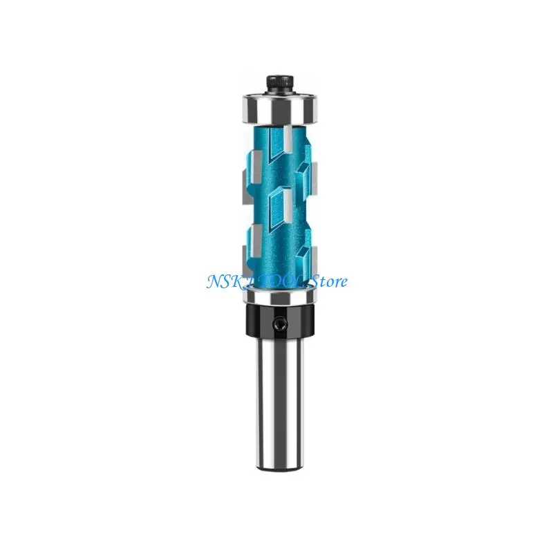 L8RC Spirals Brims Trimming Routers Bit Replaceable Head NC Suitable Woodworking Tool