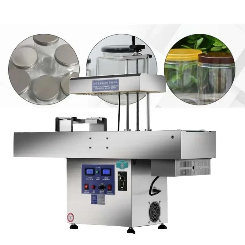 Commercial Electromagnetic Induction Aluminum Foil Gasket Sealing Machine High Efficiency Continuous Sealing Machine