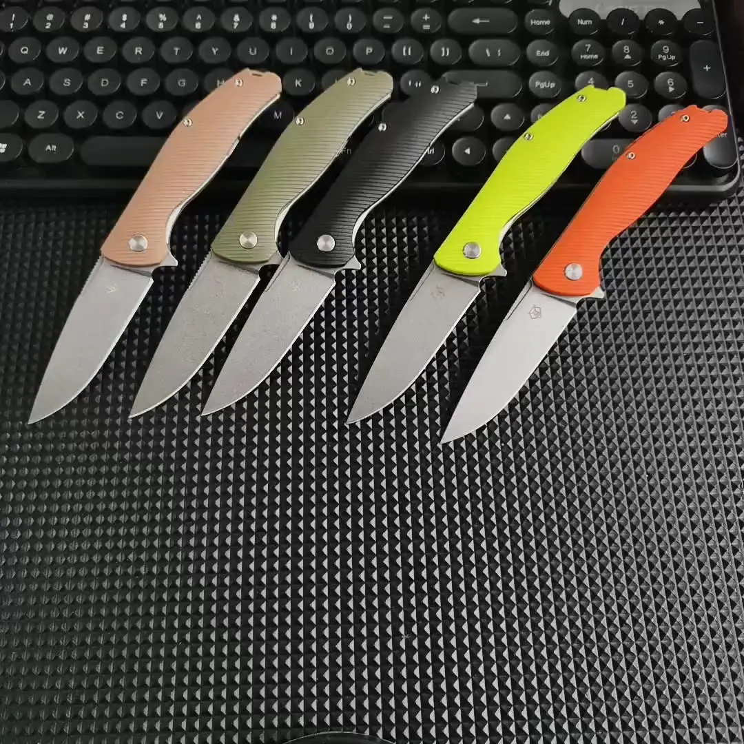 2026 new Portable with clip multifunctional professional D2 steel outdoor camping, wild fishing, sharp fruit folding knife - view 2