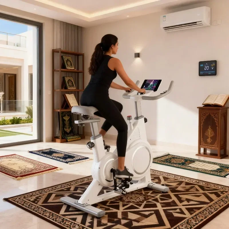 Heavy Duty Professional Spinning Bike, Multifunctional Indoor Cycling Machine For Cross Training Fitness Programs