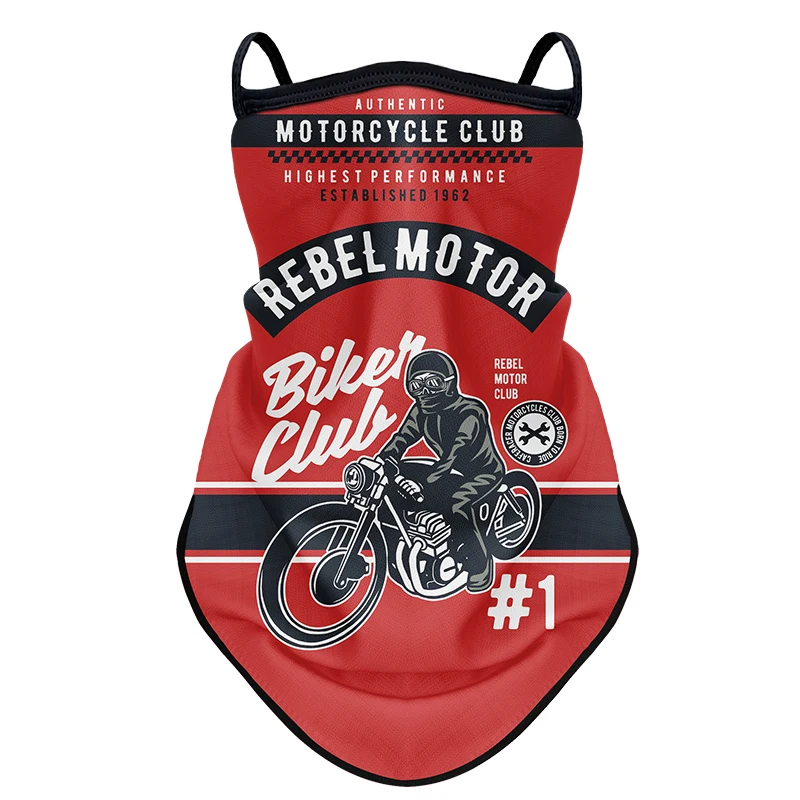 Retro Moto Radfahren Sonnencreme Maske Motorrad Kopftuch Sommer Anti-UV Outdoor Hals Kopf Abdeckung Reiten Gesicht Schild Sport Headwrap