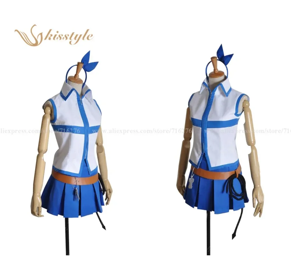 Kisstyle Fashion Fairy Tail Lucy Heartfilia Cosplay Costume,Customized Accepted