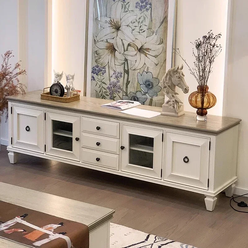 خزانة حامل تلفاز فاخرة أثاث اسكندنافي لغرفة المعيشة الصناعية قاعدة صالون طاولة مريحة وحدة تلفزيون Mueble Para الحديثة