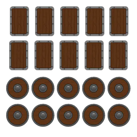 MOC Medeltida Byggstenar Viking Korsfarare Sköld Rustning Väst Figur Soldat Vapen Tillbehör Lejon Örn Tegelsten Leksak Present R059 8 best sales Lego medeltida vapen - №8