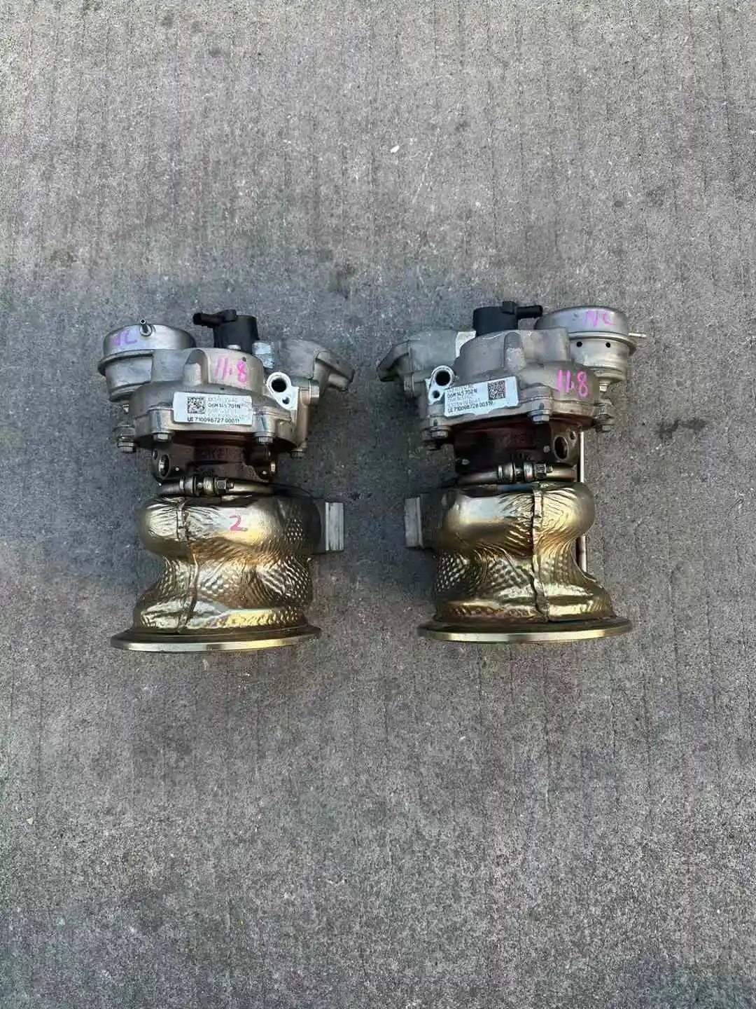 It Is Suitable for the Original Disassembly Parts of  A8 R8 A6 A4 A5 Turbocharger Compressor.