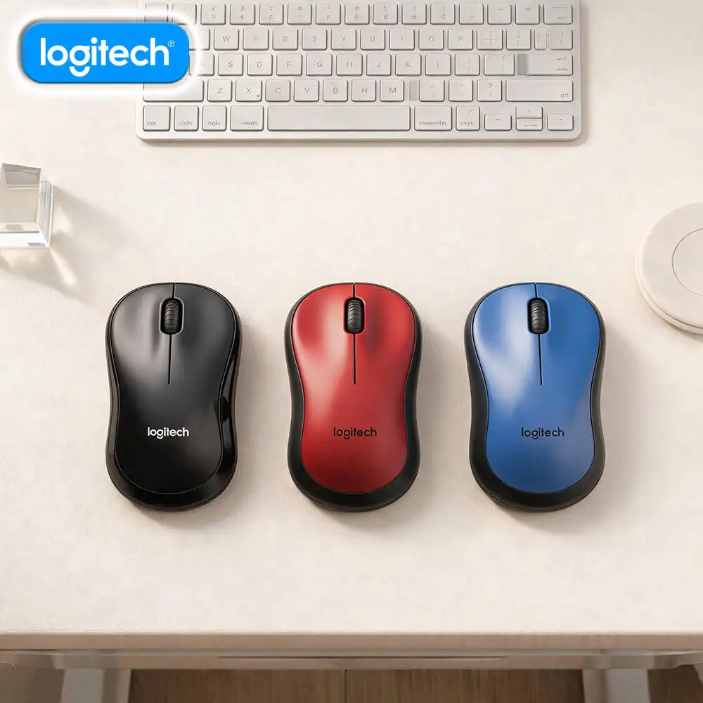Logitech M220 Silent Mouse 10m Range 2.4GHz USB Receiver 1000 DPI 3 Buttons 18-Month Battery Mac Accessory