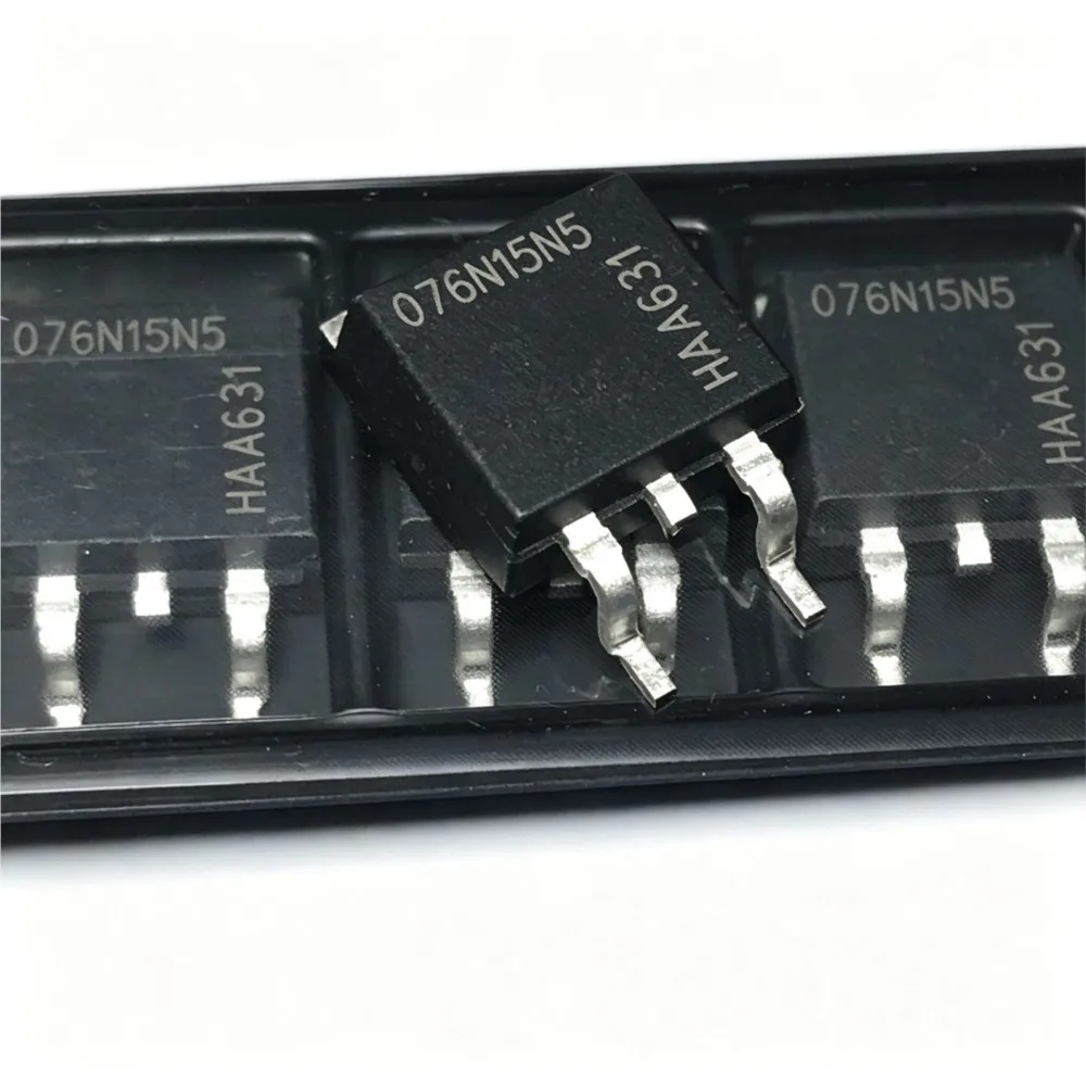 5PCS 076N15N5 IPB076N15N5 IRFS8403 FDP2572 150V 29A SUP75P03-07 30V -75A SFP9640 -200V -11A RU40220R 40V 220A