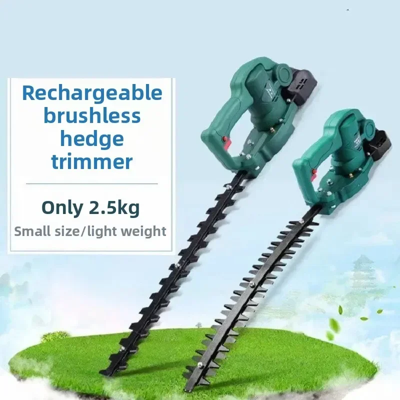 Small electric trimmer for agricultural orchards, new long-life lithium battery multi-functional trimmer