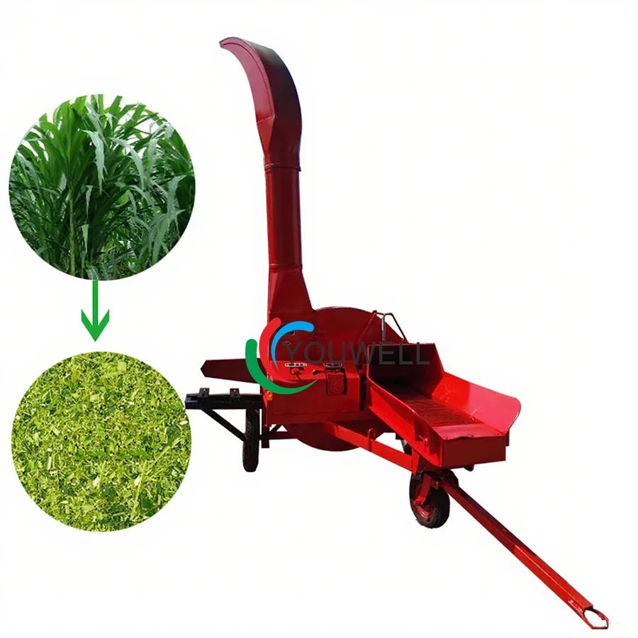 High-Capacity 10 Ton/h Vertical Silage Cutter Machine New Condition Stainless Steel Material For Green Fodder Straw And Grass