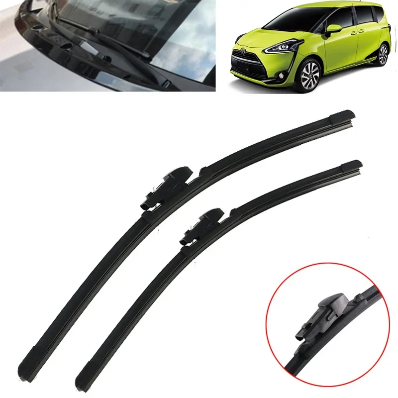 

Car front Windshield Windscreen Wiper Blades set For Toyota Sienta X170 2015 2016 2017 2018 Window Wiper