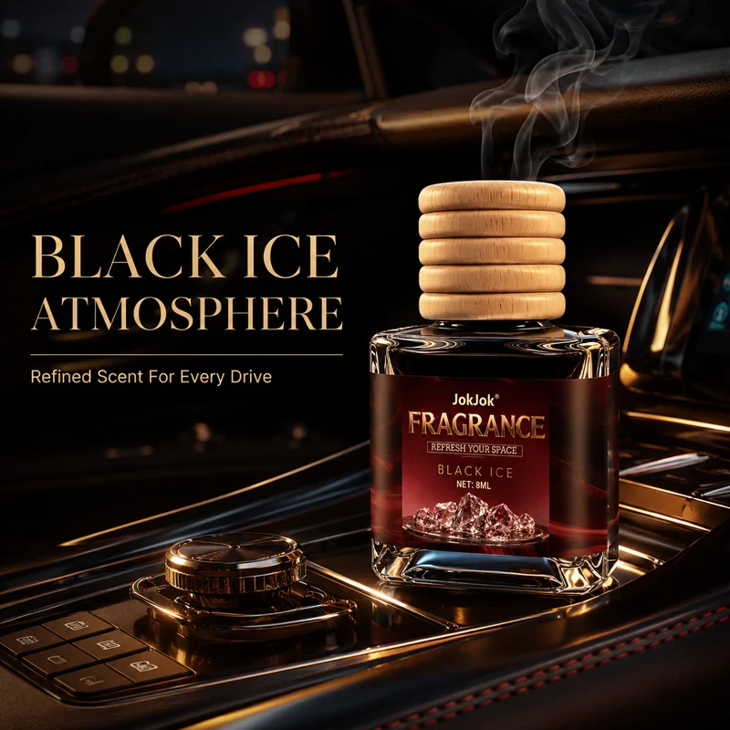 8ml car air freshener deodorizer, made with botanical essential oils, long-lasting fragrance. Multi-functional.