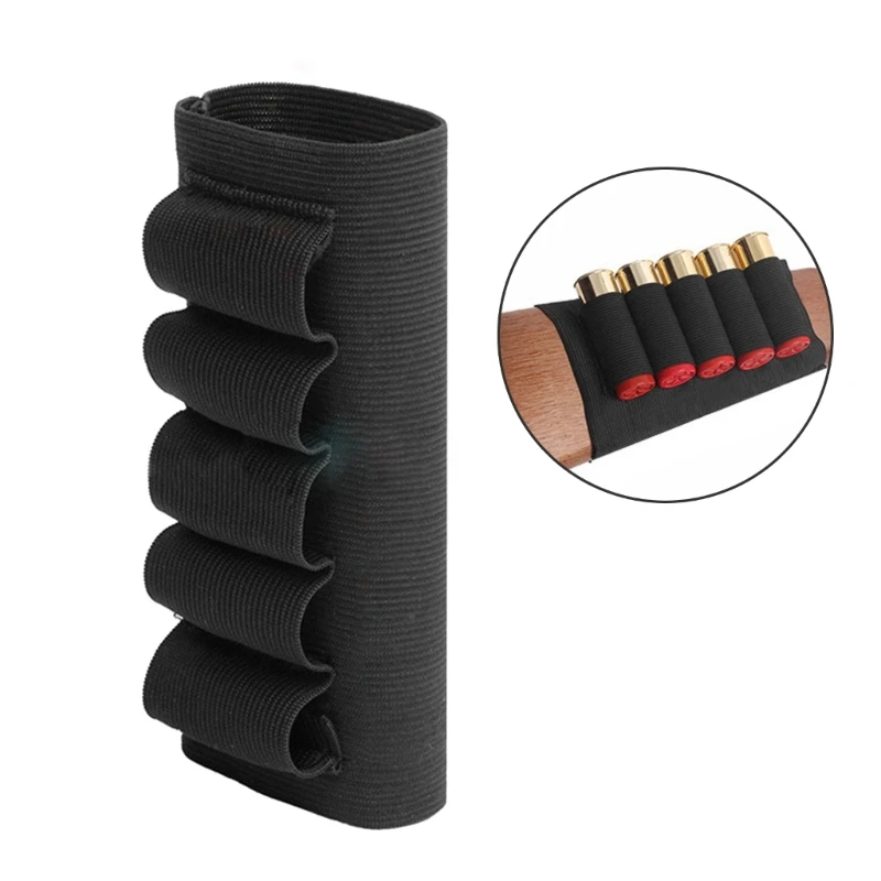 Tactic Nylon 8 Holder Cartridge Carry Shotguns Bandoliers Belt 12/20 Gauge Holder for Hunting