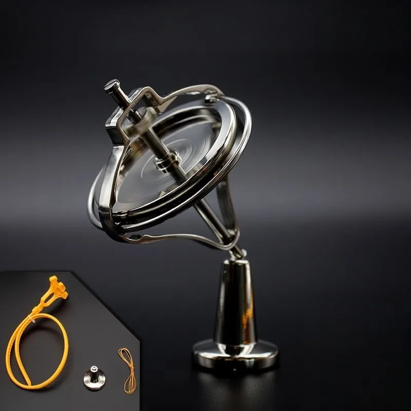 Mechanical Metal Gyroscope - Antistress Fidget Anxiety Autism Classic Educational Technology Props Creative Gift