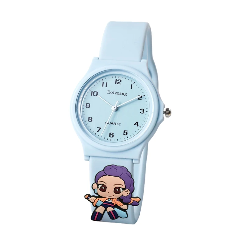 Jam Tangan Anak Perempuan Hunter Boys Girls Jam Tangan Kartun Anak-anak Lucu Minimalis Hadiah untuk Jam Anak Perempuan