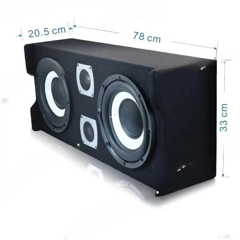 Car Subwoofer Box Strong Bass 12 Inch Subwoofer Speaker 1000 Watt Dual Car Active Subwoofer