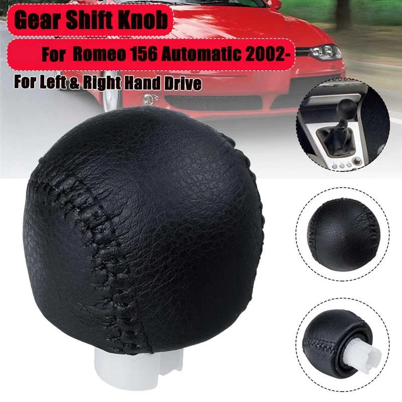 Automatic Gear Shift Knob Shifter Lever Handball For Alfa Romeo 156 2002-2020 156037823